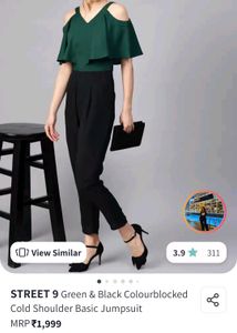 Street 9 Cold Shoulder Jumpsuit