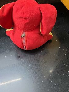 Cute Red Elephant Plush Toy