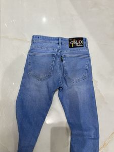 Light Wash Blue Denim Jeans