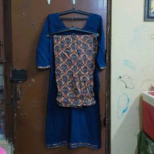 combo of 5 mixed size kurti pant set