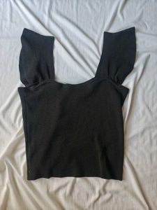 Black top with bows 🐈‍⬛