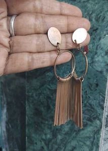 Copper boho Earrings