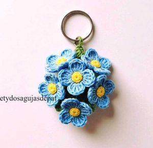 Crochet Bag Keychain