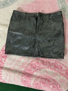 Leather Skirt