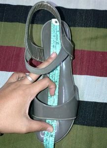 Glossy Black Ankle Strap Sandals – Sleek &amp; Stylish