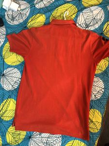 USPA Orange Polo Shirt