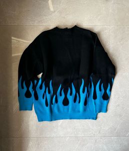 Black Loyalty Flame Sweater