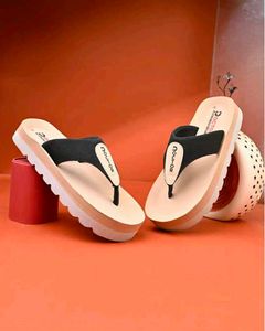 Comfortable Black Doctor Flip-Flops