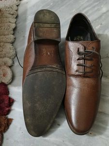 Red Tape Formal Brown Shoes