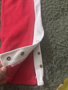 authentic Asics Snap Button Track Pants