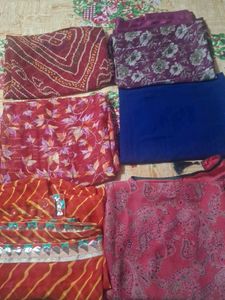 Assorted Indian Sarees Collection any 2saree ₹ 250