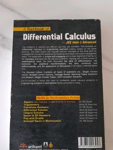 Differential Calculus Textbook for JEE