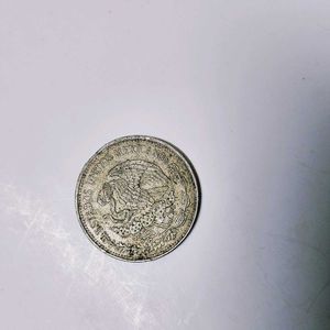 1982 Mexican 20 Pesos coin.