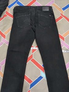 Original Cantabil Men's Black Wash Jeans