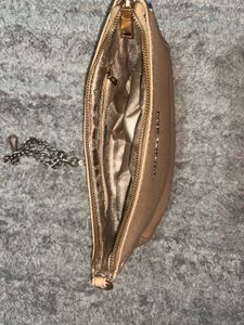 Michael Kors Jet Set Pouchette Shoulder Bag - Tan/