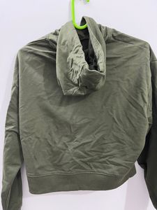 Roadster Olive Green Hooded Sweatshirt