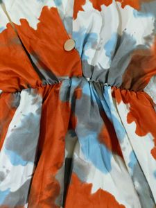 Bohemian Print short top