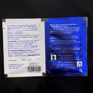 Olaplex No5 Conditioner &amp; Bblunt Hair Care Samples