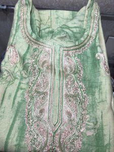 Woolen Kurta Set with shawl