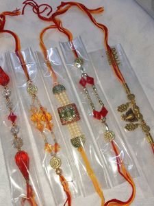 Set of 5 Rakhi Bracelets
