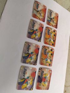 Vintage Tiger Collectible Cards