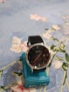 Men Leather Watch
