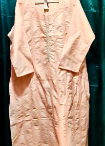 Westside Kurta Set With Floral Dupatta