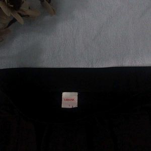 Black Mini Skirt with build in shorts
