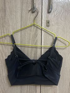 Black Scalloped Bralette