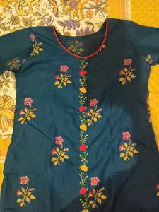 Elegant Embroidered Kurta Set