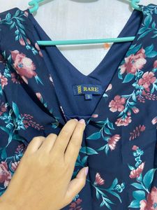 Floral Print Midi Dress