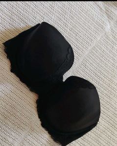 Victoria's Secret Black Strapless Bra