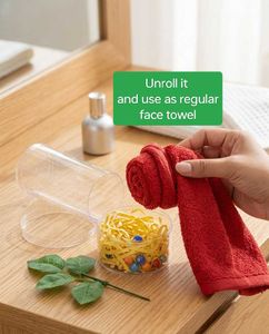 Soft Red Towel Flower Gift