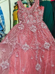 Heavy Embroidery Gown For Women