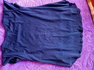 Brand new Chic Layered Navy Tunic with Rhinestone