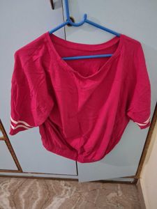 Vibrant Pink "New York" Graphic T-Shirt