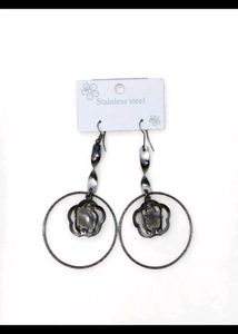 Unique Dangling Hoop Earrings