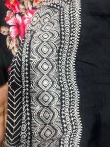 Stylish Embroidered Black top