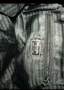 Prada Black Nylon Backpack