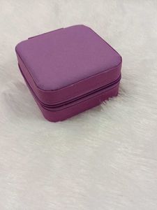 Purple Compact Jewelry Box