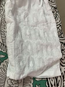 Fabindia White Chikankari Kurta