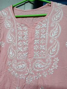 Lucknowi kurti Just Need To Iron