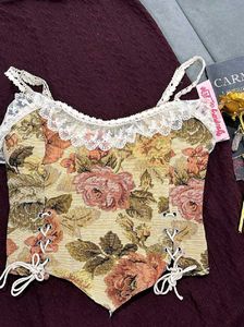 Vintage Corset Top