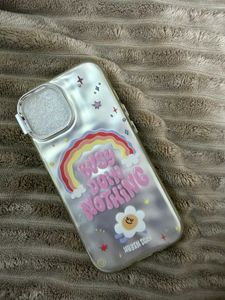 Cute Rainbow "Busy Doing Nothing" Phone Case
