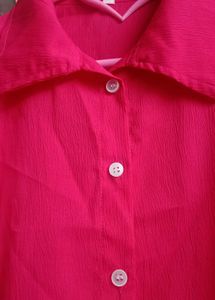 Pink Long Sleeve Shirt