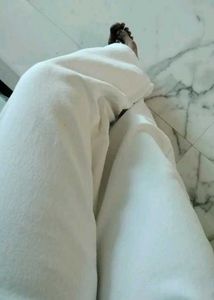 Classic Denim White Jeans