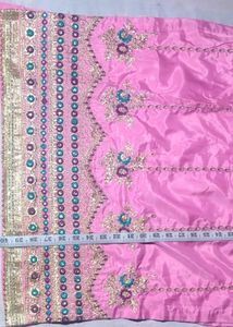 Designer Pink Silk suit