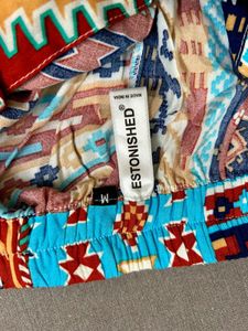 Boho Patchwork Palazzo Pants