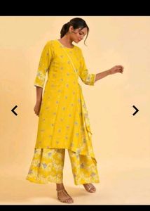 NEW Angarkha JUMPSUIT Yellow Printed