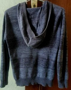 Stylish Knit Hoodie Sweater